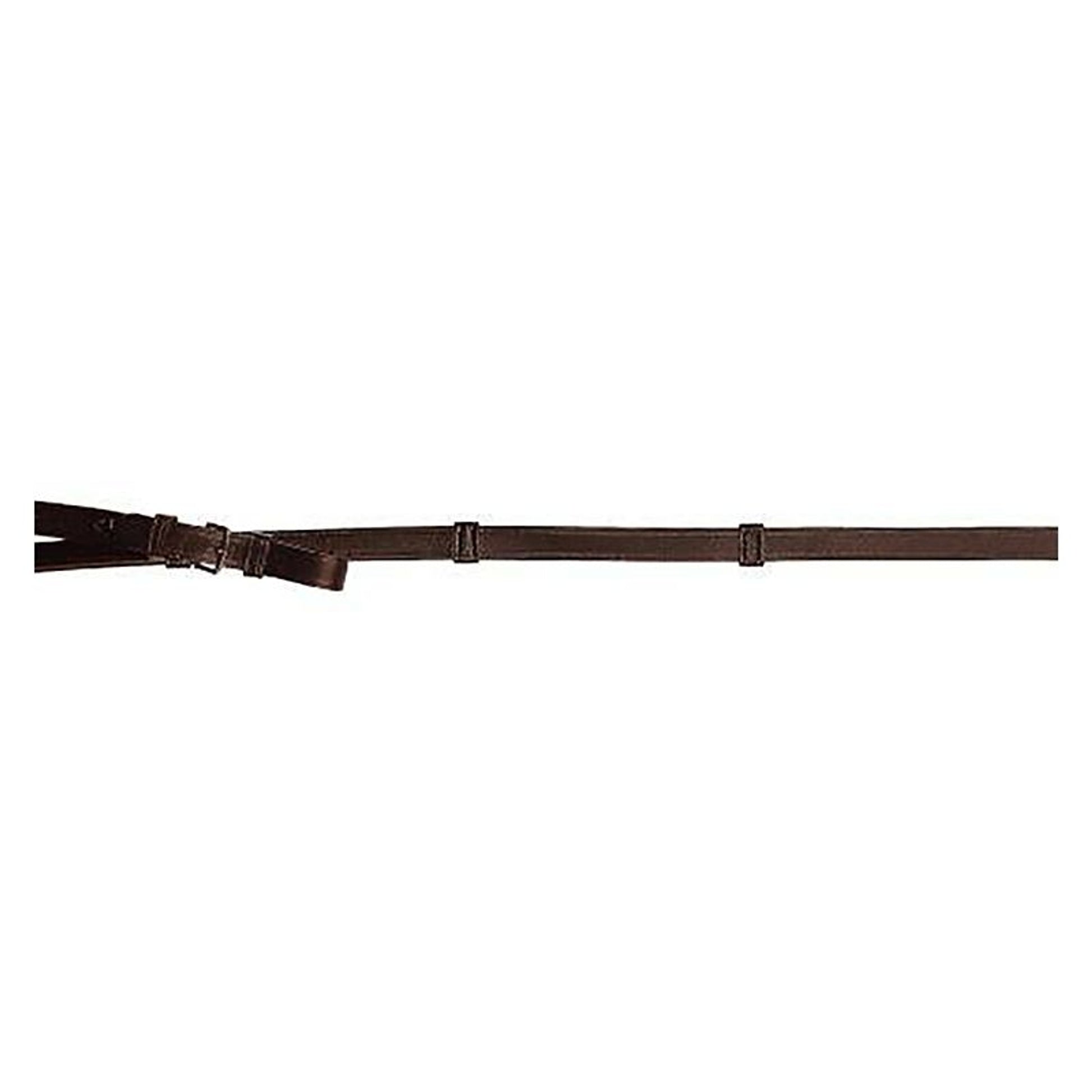Reins with Buckle Ends And Stops 3/4in x 60in Brn