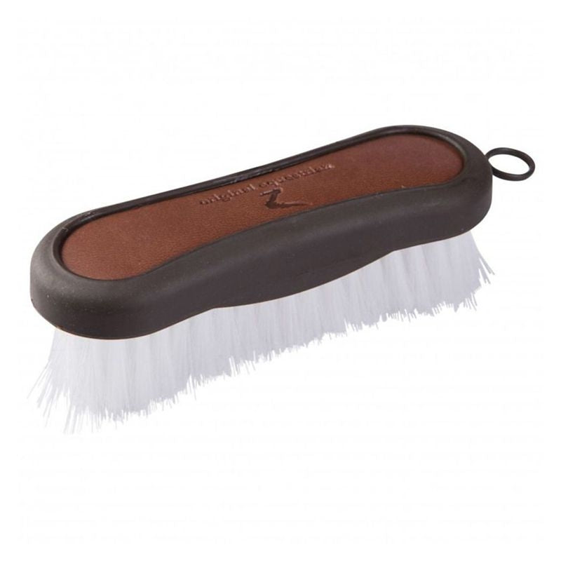 Horze Maddox Leather Handle Face Brush