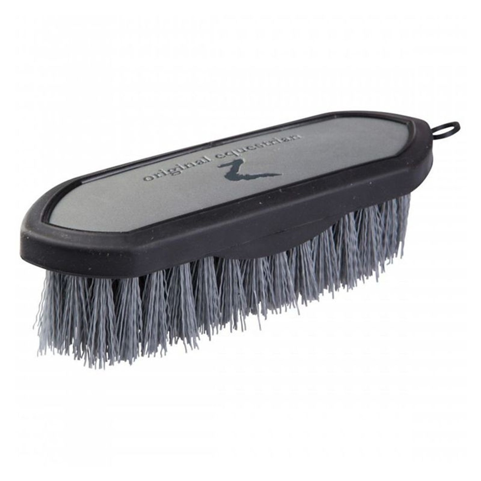 Horze Maddox Leather Handle Dandy Brush