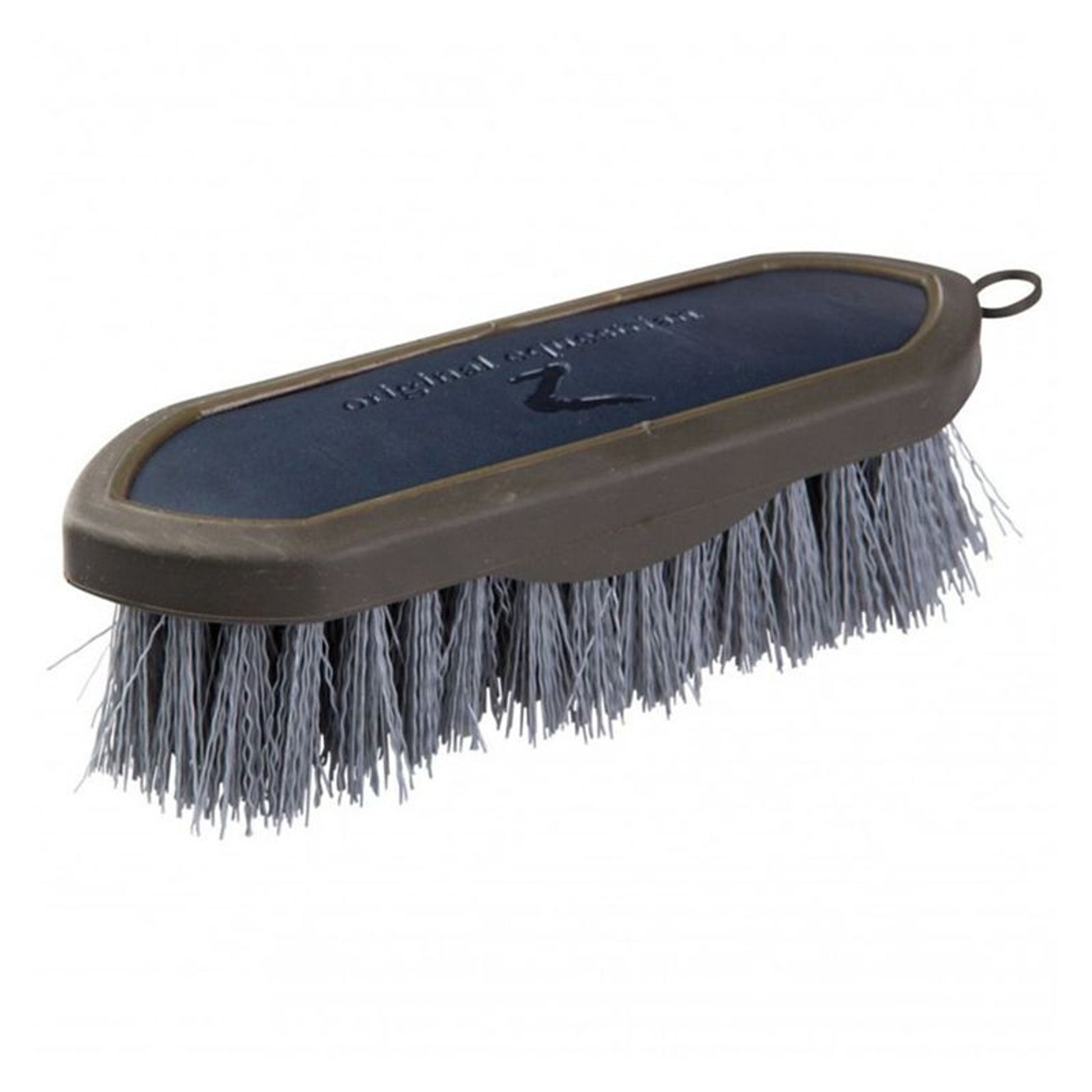 Horze Maddox Leather Handle Dandy Brush