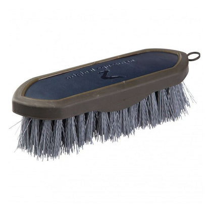 Horze Maddox Leather Handle Dandy Brush