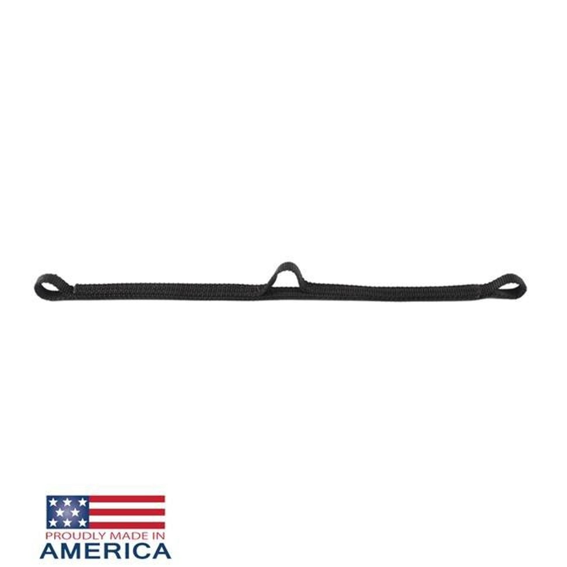 Featherweight Nylon Browband Black 1/2In