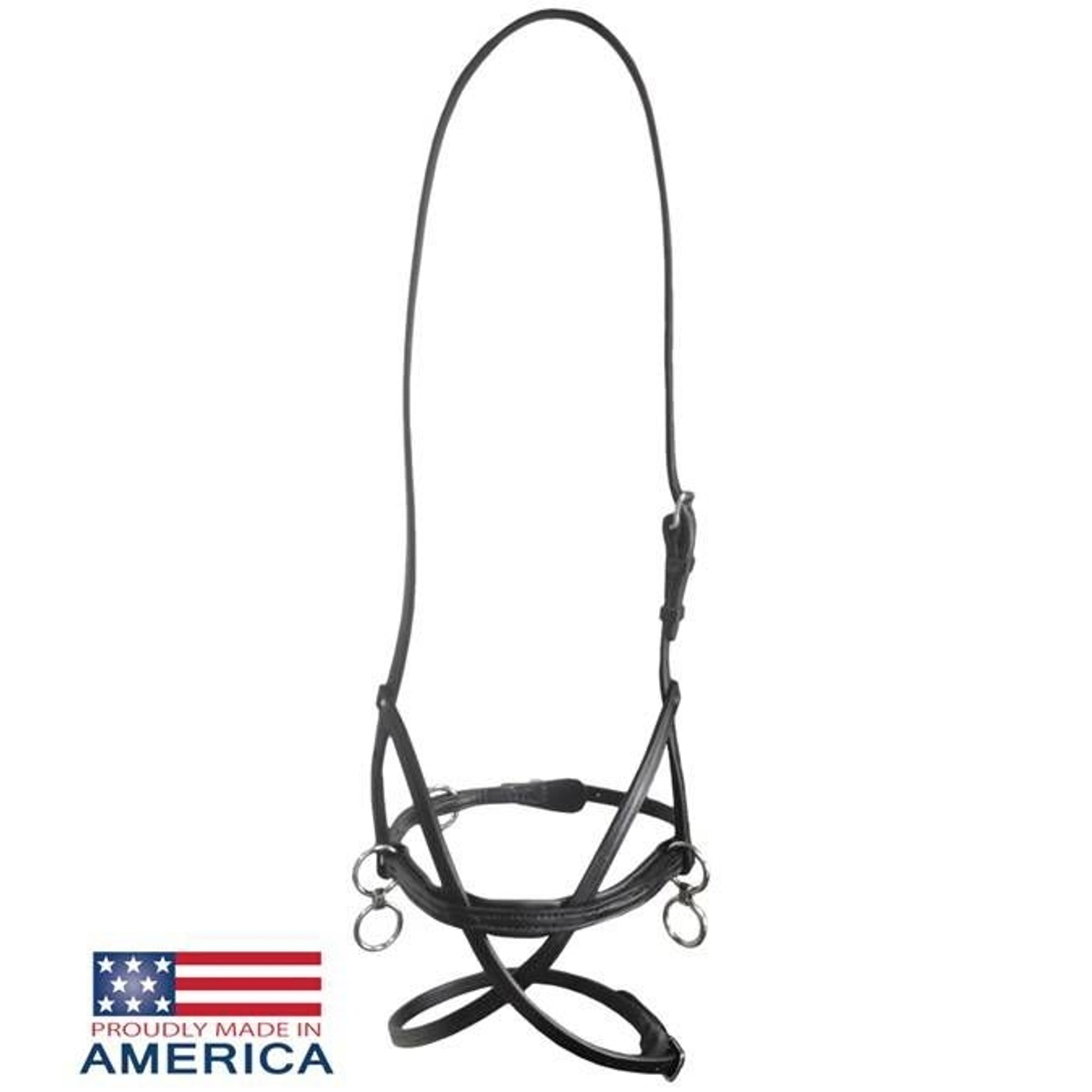 Featherweight Leather Figure 8 Race Halter Combo
