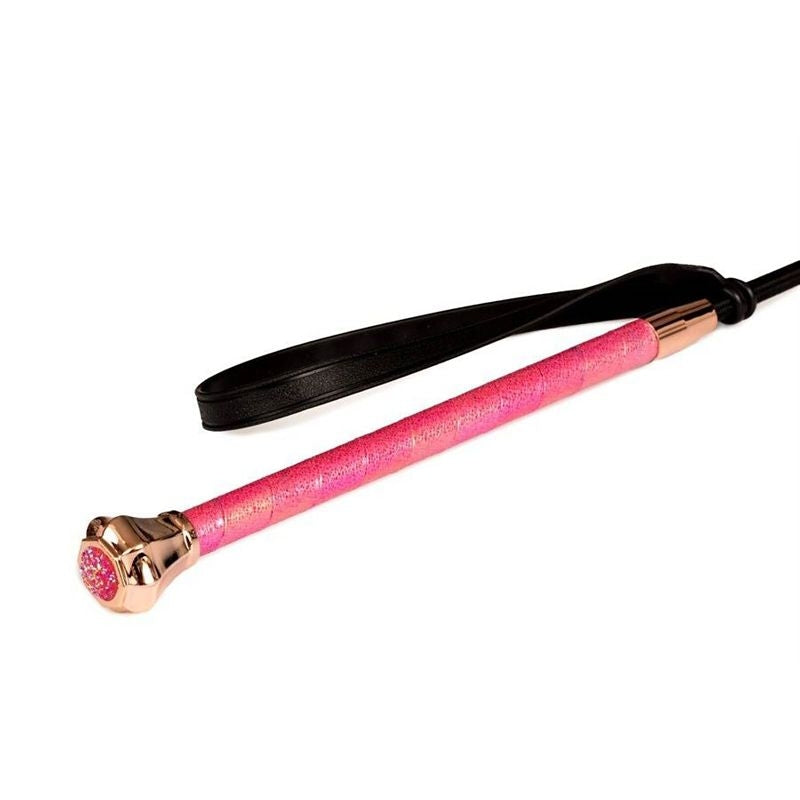 Perris Pink Sparkle Crop with Diamond End