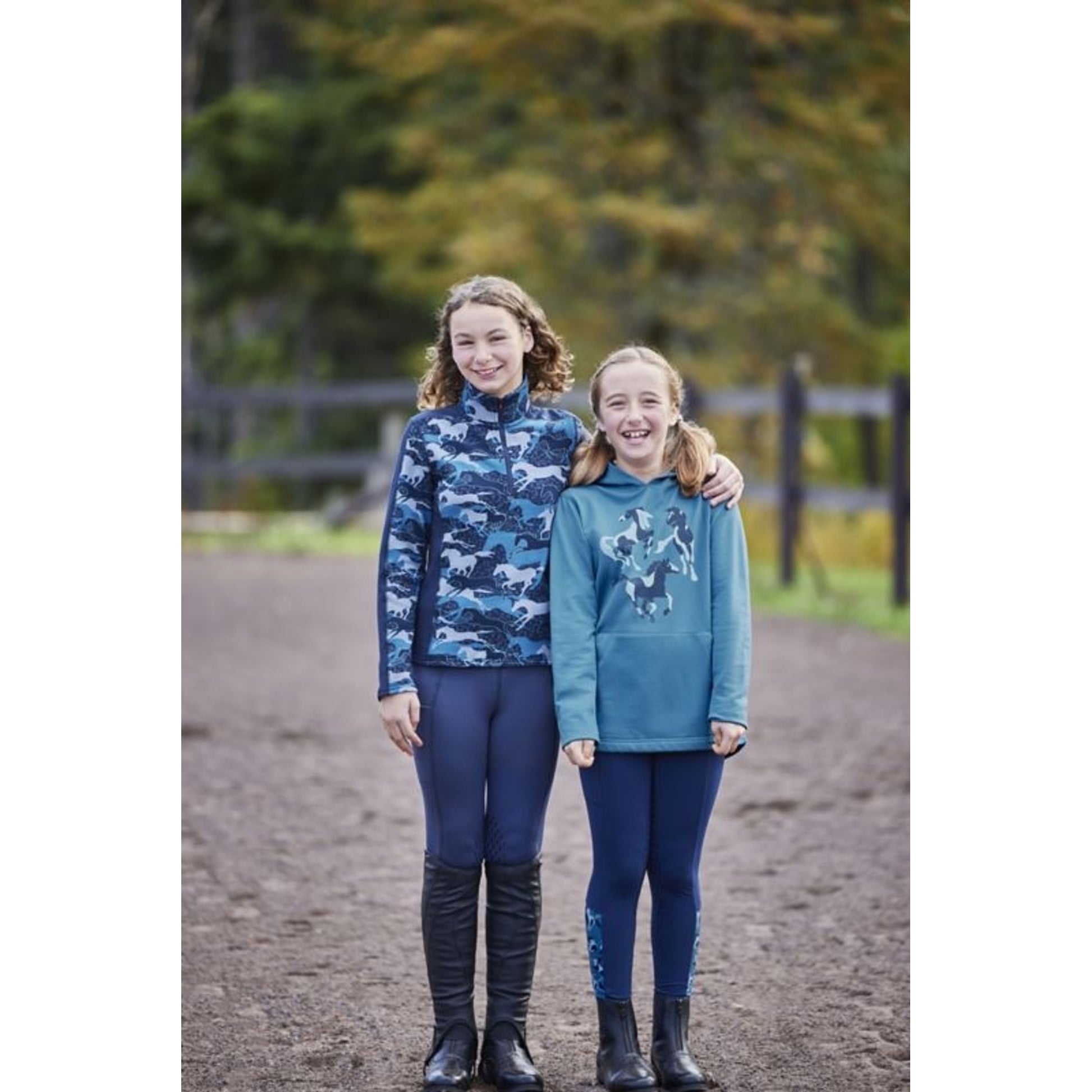 Kerrits Kids Plush Print Fleece Zip
