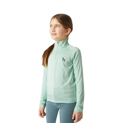 Horze Lola Kids LS Half Zip Tec Shirt