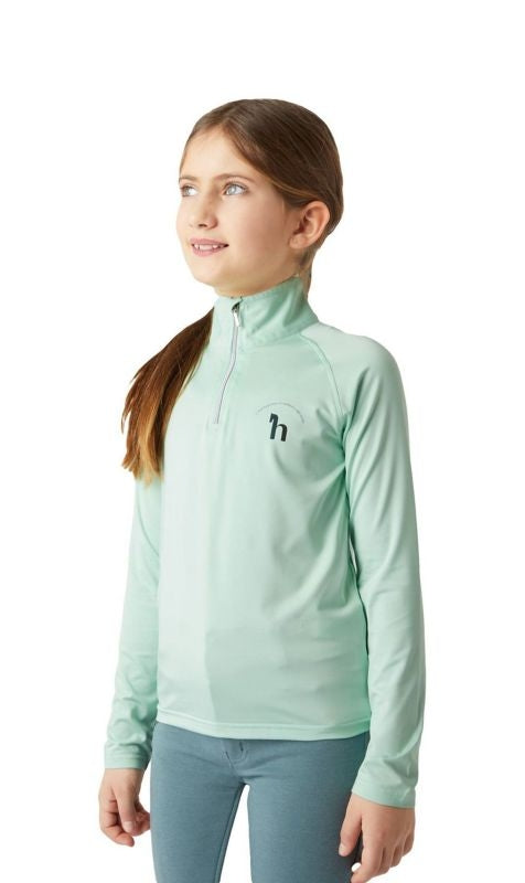 Horze Lola Kids LS Half Zip Tec Shirt