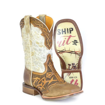 Tin Haul Spirit Sole Sq Toe Boots