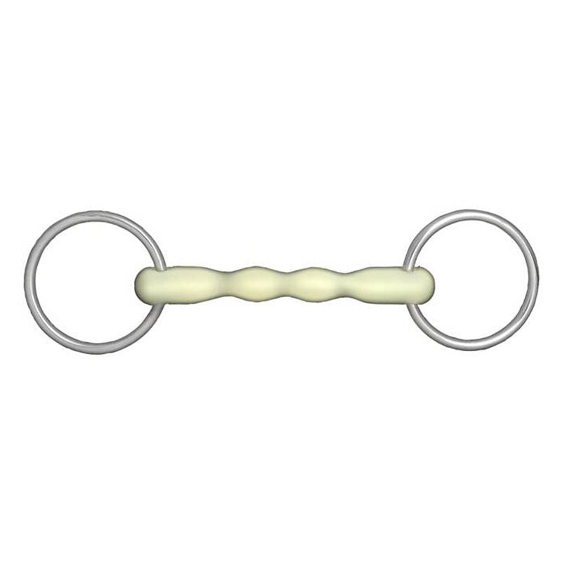 Horze Apple Flavor Mullen Loose Ring Snaffle Bit