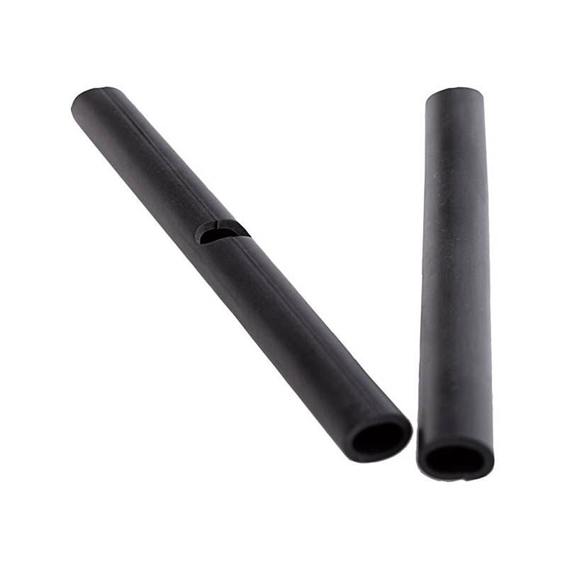 Horze Rubber Spur Guards Pair Black