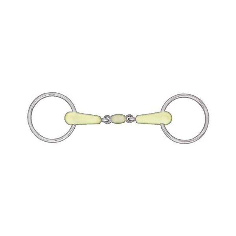 Horze Apple Flavor Peanut Link Snaffle Bit