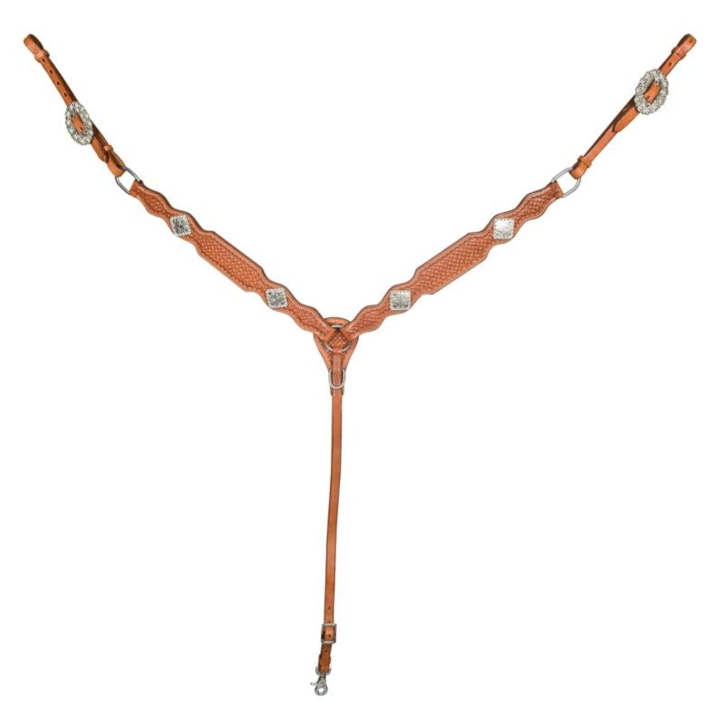 Tabelo Basket Scallop Breast Collar Square