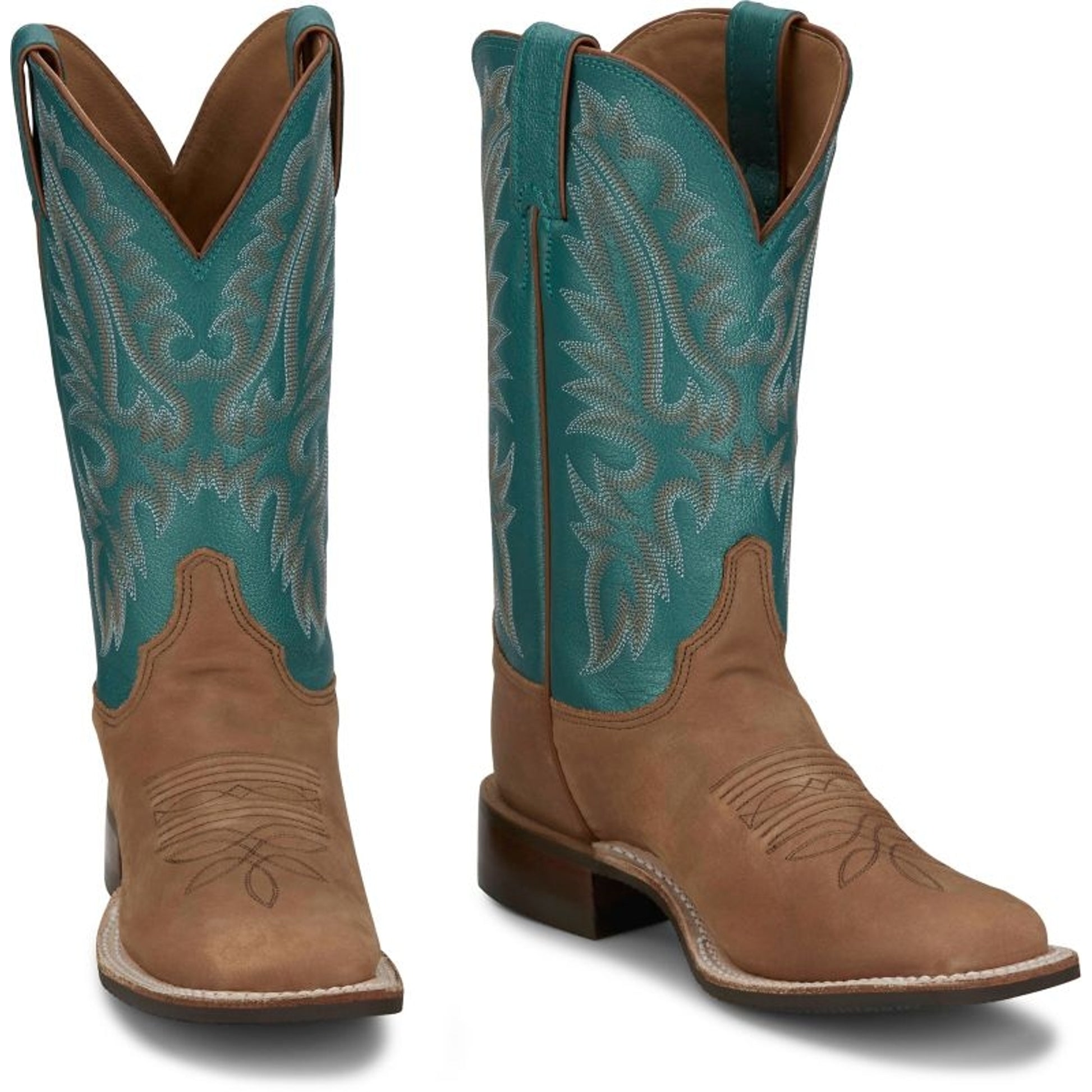 Justin Ladies Shay Square Toe Boots
