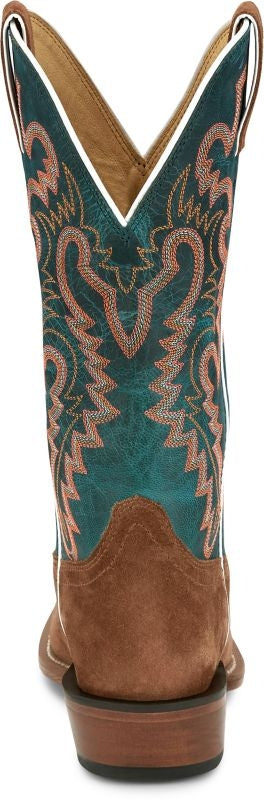 Justin Ladies Annie Up Sq Toe Boots