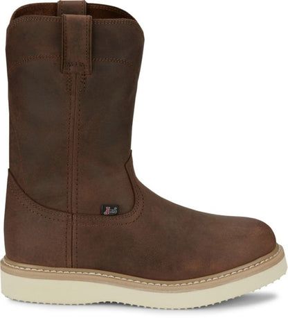 Justin Mens Ram Round Toe Boots