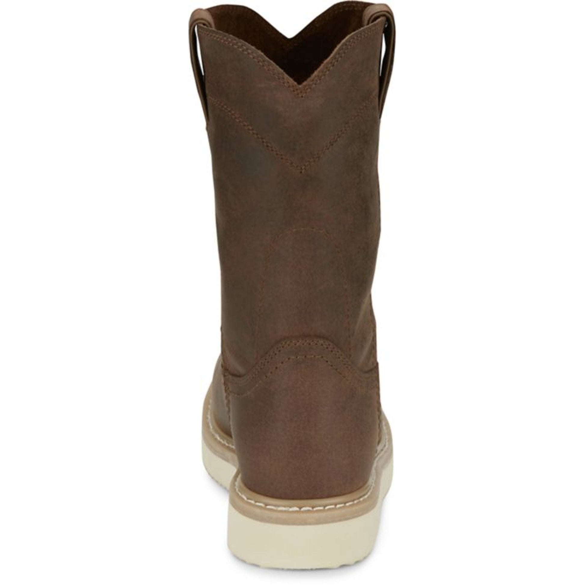 Justin Mens Ram Round Toe Boots