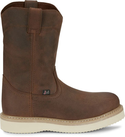 Justin Mens Ram Rnd Toe ST Boots