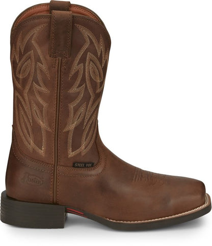 Justin Mens Stampede Canter ST Boots