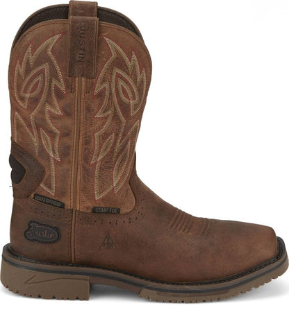 Justin Mens Broncy Composite Toe Boot