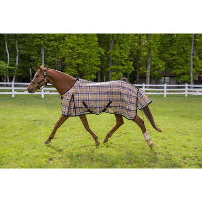 Tuffrider Flyshield Sheet Blue Plaid 69