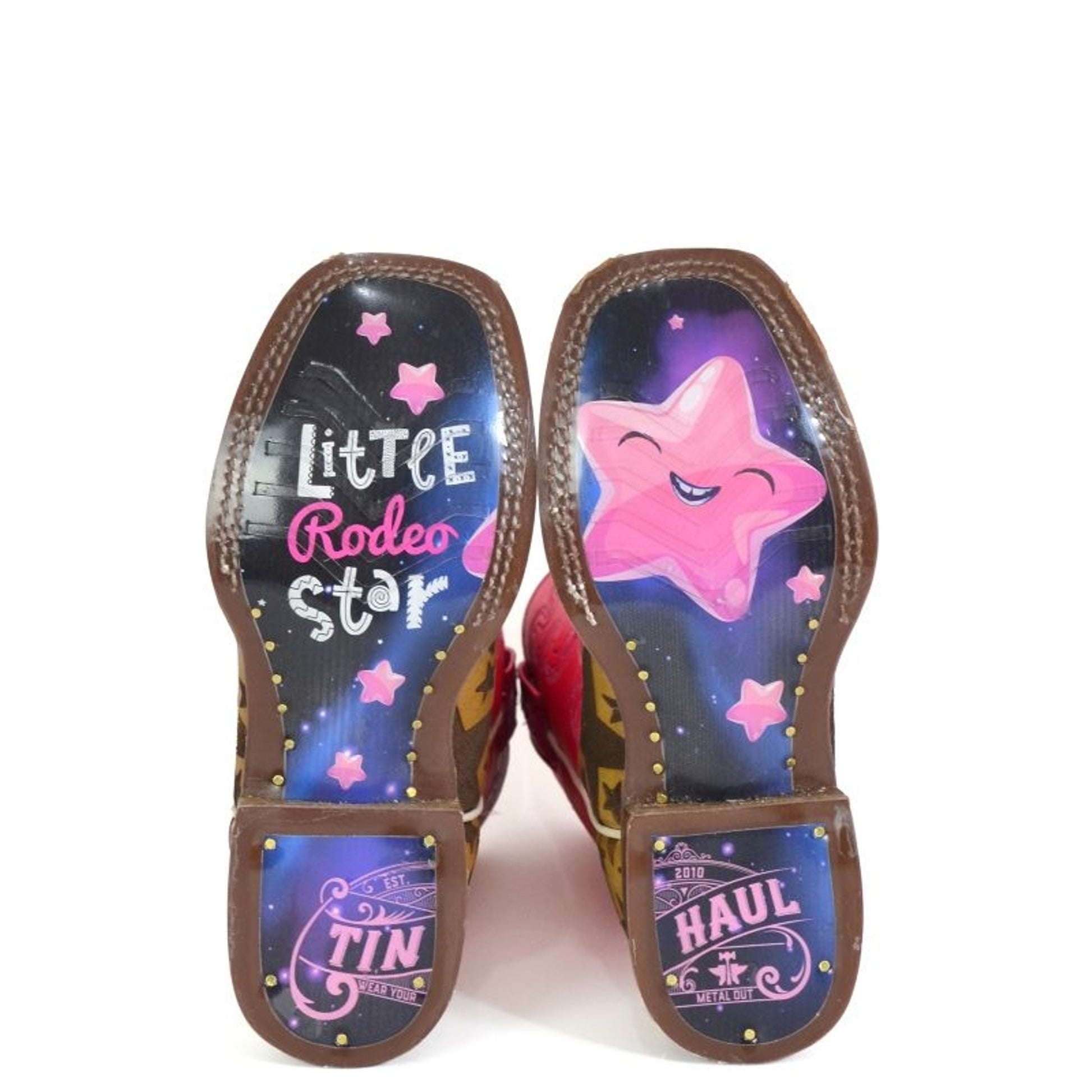 Tin Haul Childs Starring Me Sq Toe Boots