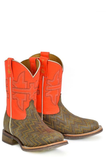 Tin Haul Childs Neon Thunder Boots