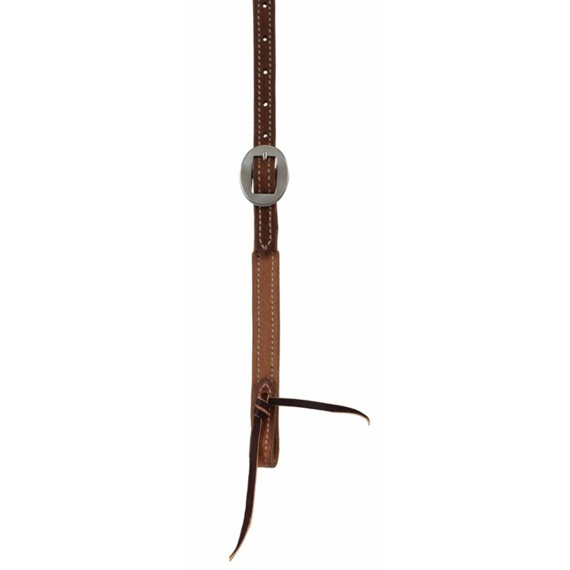 Weaver Rough Out Oiled Sliding Ear Headstall