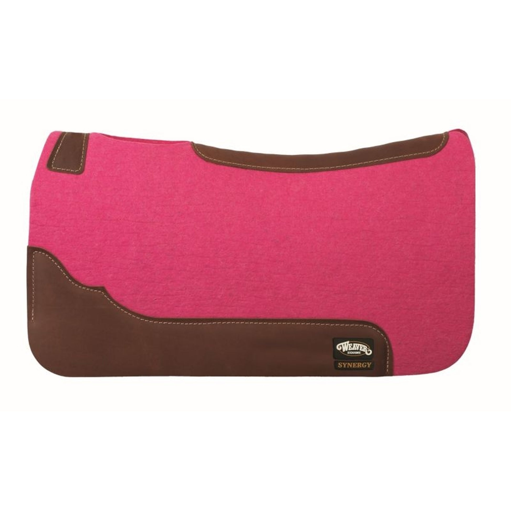Weaver Synergy Contoured Steam Pressed 100% Merino Wool Felt Performance Saddle Pad