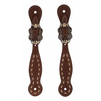Weaver Buckstitch Dusk Spur Straps