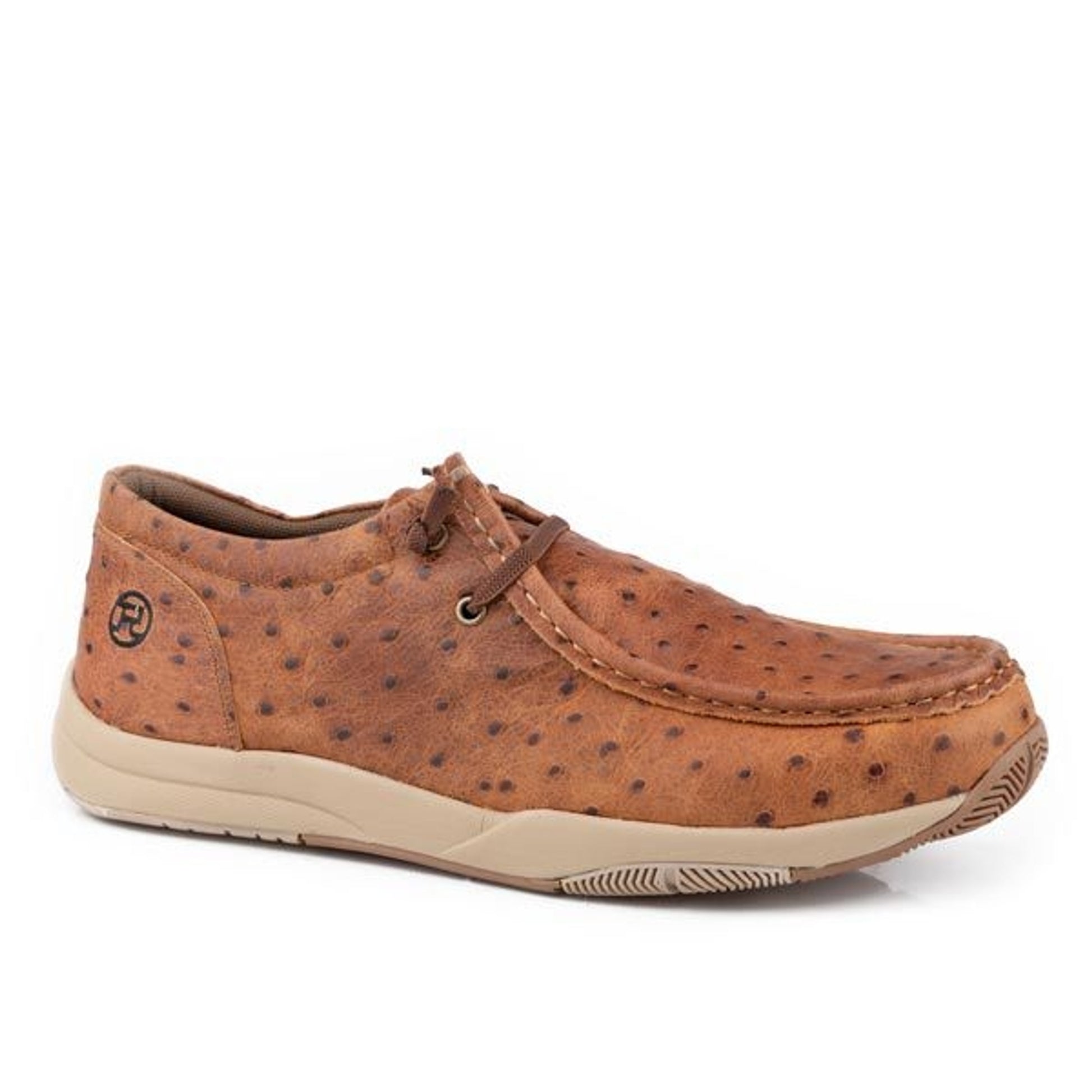 Roper Mens Clearcut Ostrich Shoes