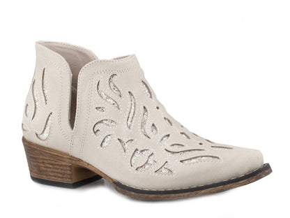 Roper Ladies Ava Glitz Snip Toe Booties