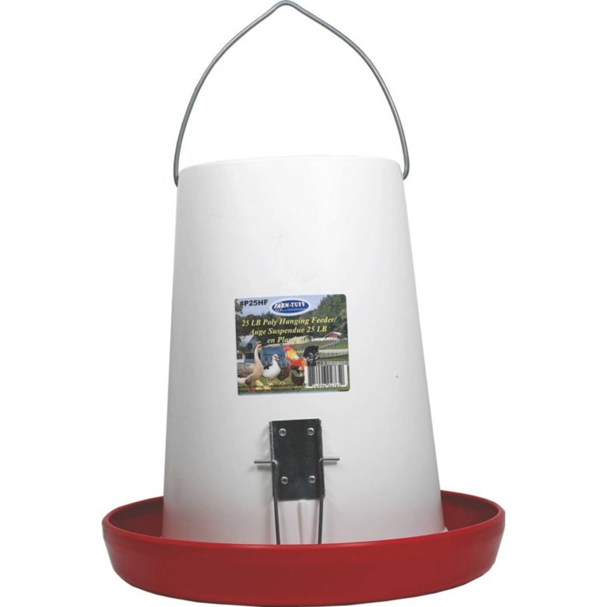 Farm Tuff Hanging Feeder Plastic 25 Lb
