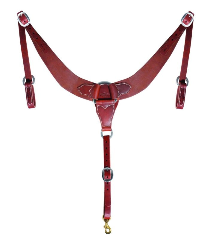 Pros Choice Pulling Breast Collar Heavy Oil Horse