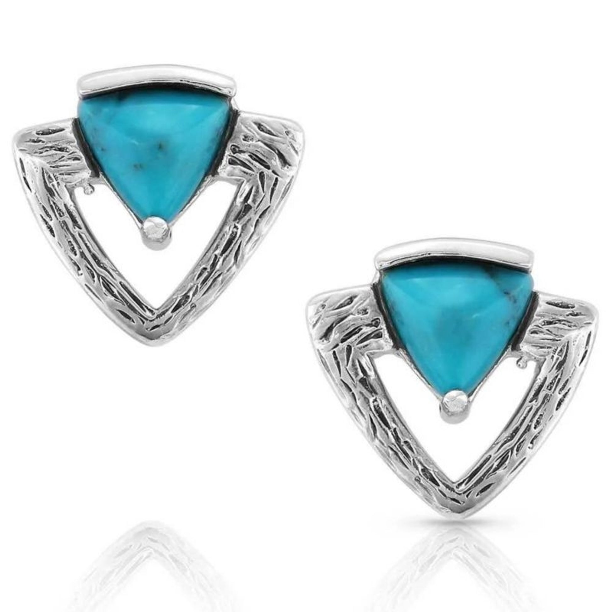 Montana Silversmiths Solace Mountain Turq Earrings