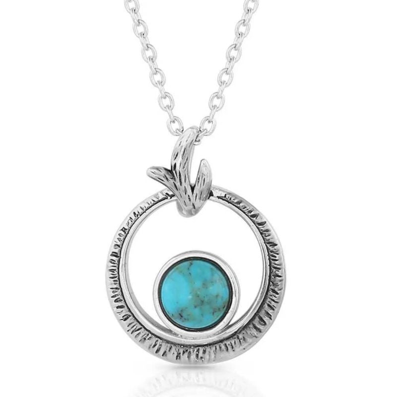 Montana Silversmiths Safari Moon Turq Necklace
