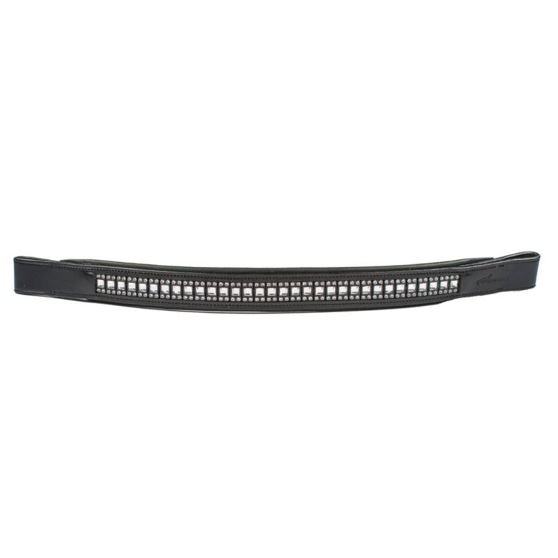 Aramas Queen Padded 1in Browband Black Full