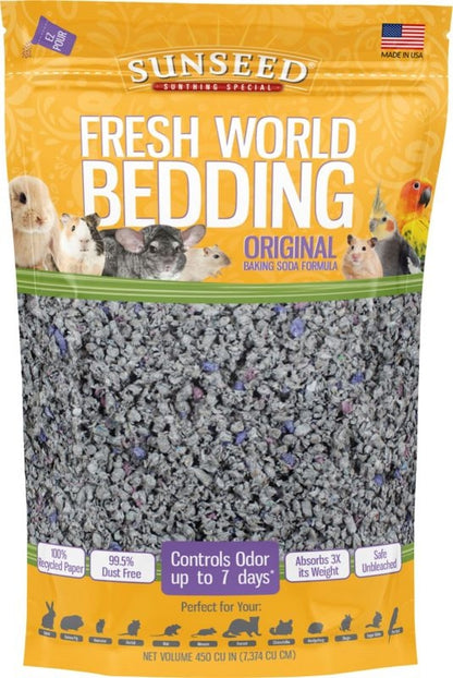 Sunseed Fresh World Bedding 975 Cubic Inch Purple