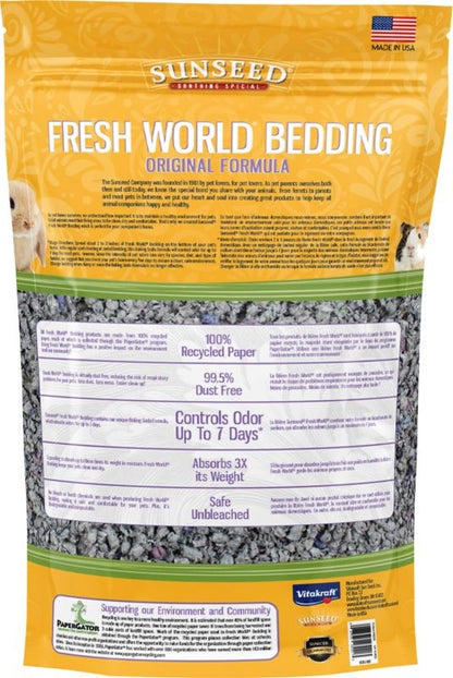 Sunseed Fresh World Bedding 975 Cubic Inch Purple