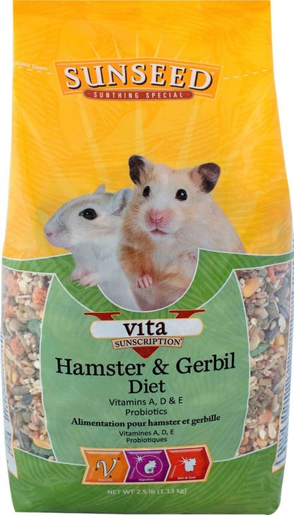 Sunseed Vita Hamster And Gerbil Food 25 lbs.
