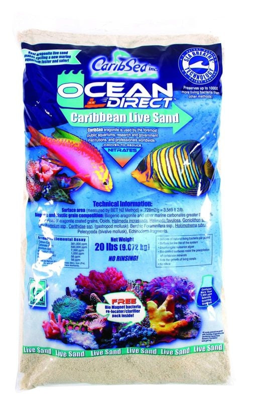 Caribsea Ocean Direct Natural Live Sand 20lb