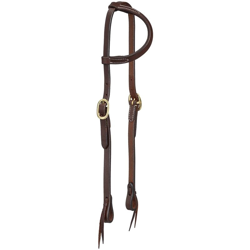 Royal King Harness Leather Ear Headstall Tie Ends