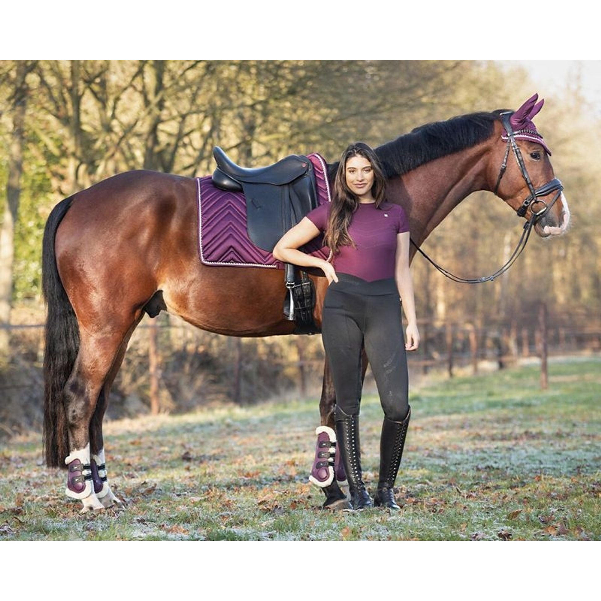 QHP Menton Dressage Saddle Pad