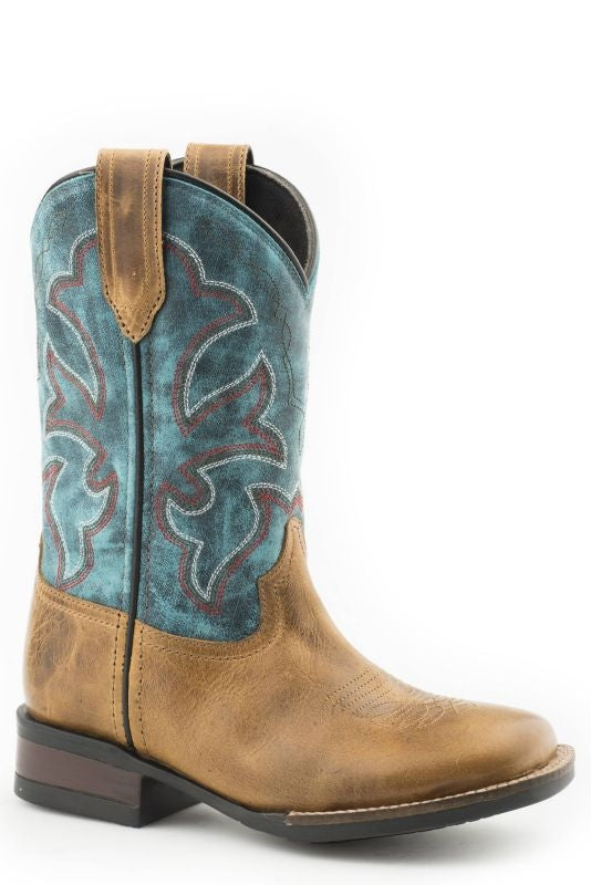 Roper Kids Monterey Square Toe Boots
