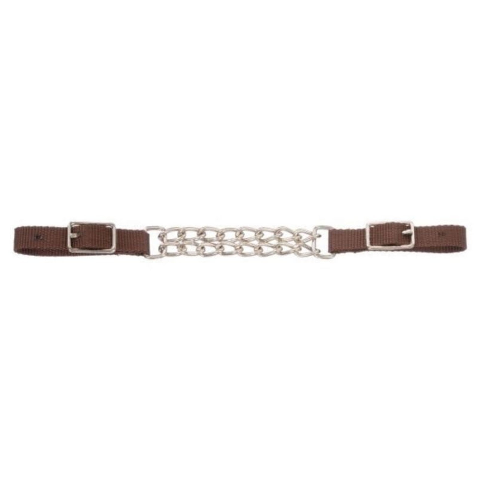 Western Poly Curb Strap Black