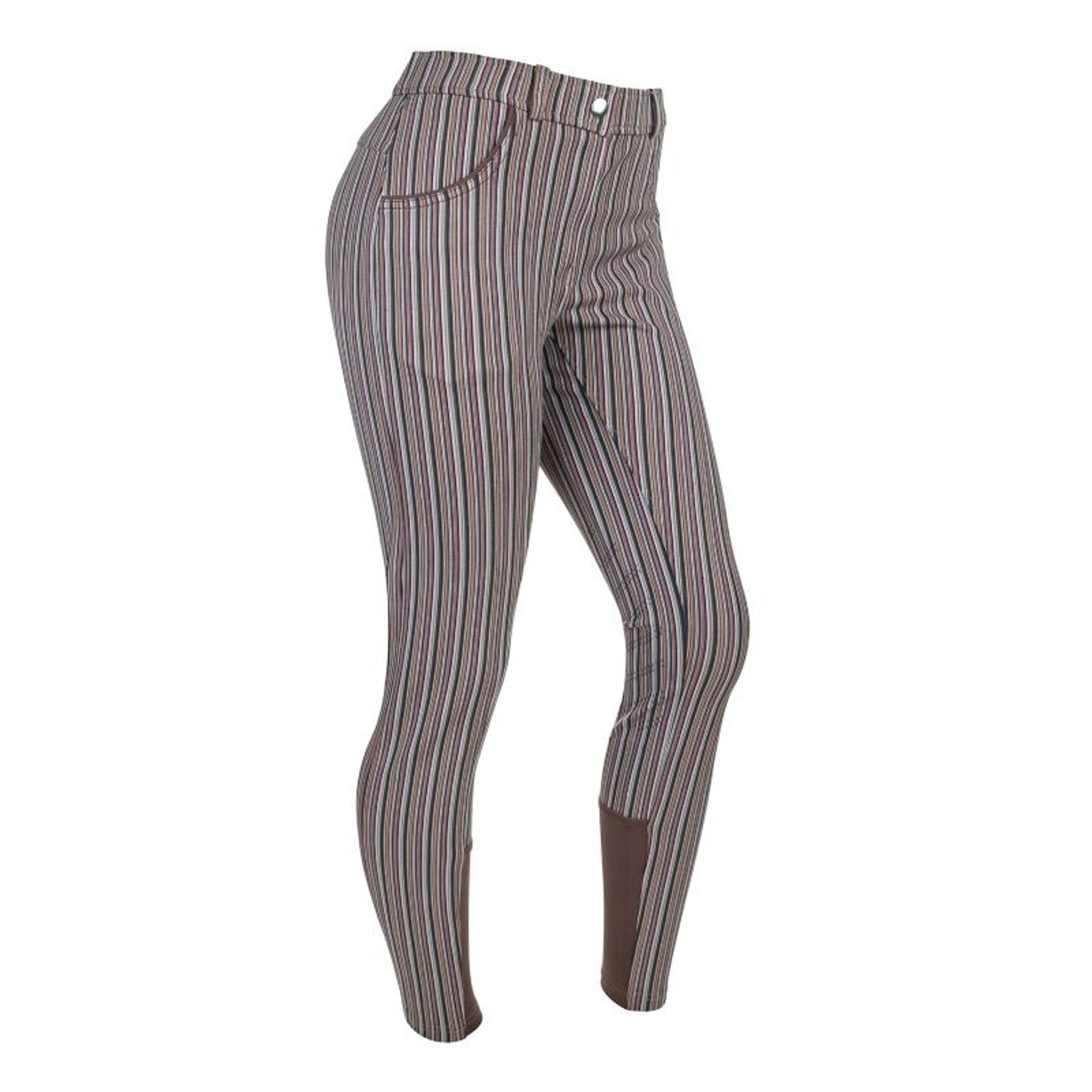 Ashley Classic Ladies KP Breeches Multi Stripe