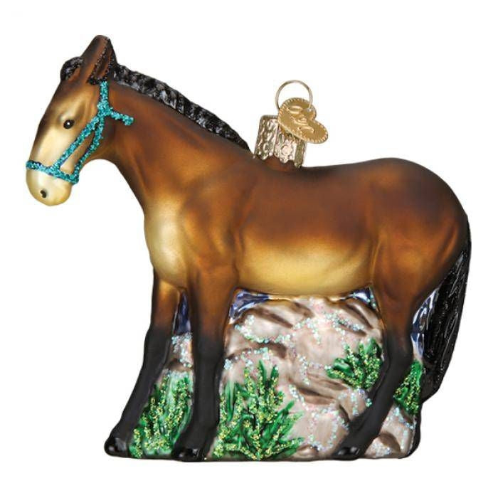Mule 4in Ornament