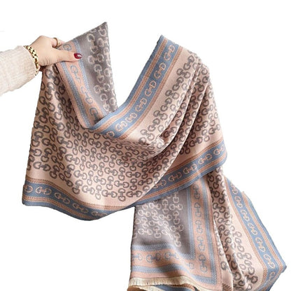AWST Snaffle Bit Acrylic Cashmere Scarf