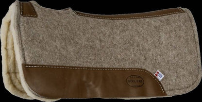 Mustang Junior Contoured Tan Wool Pad