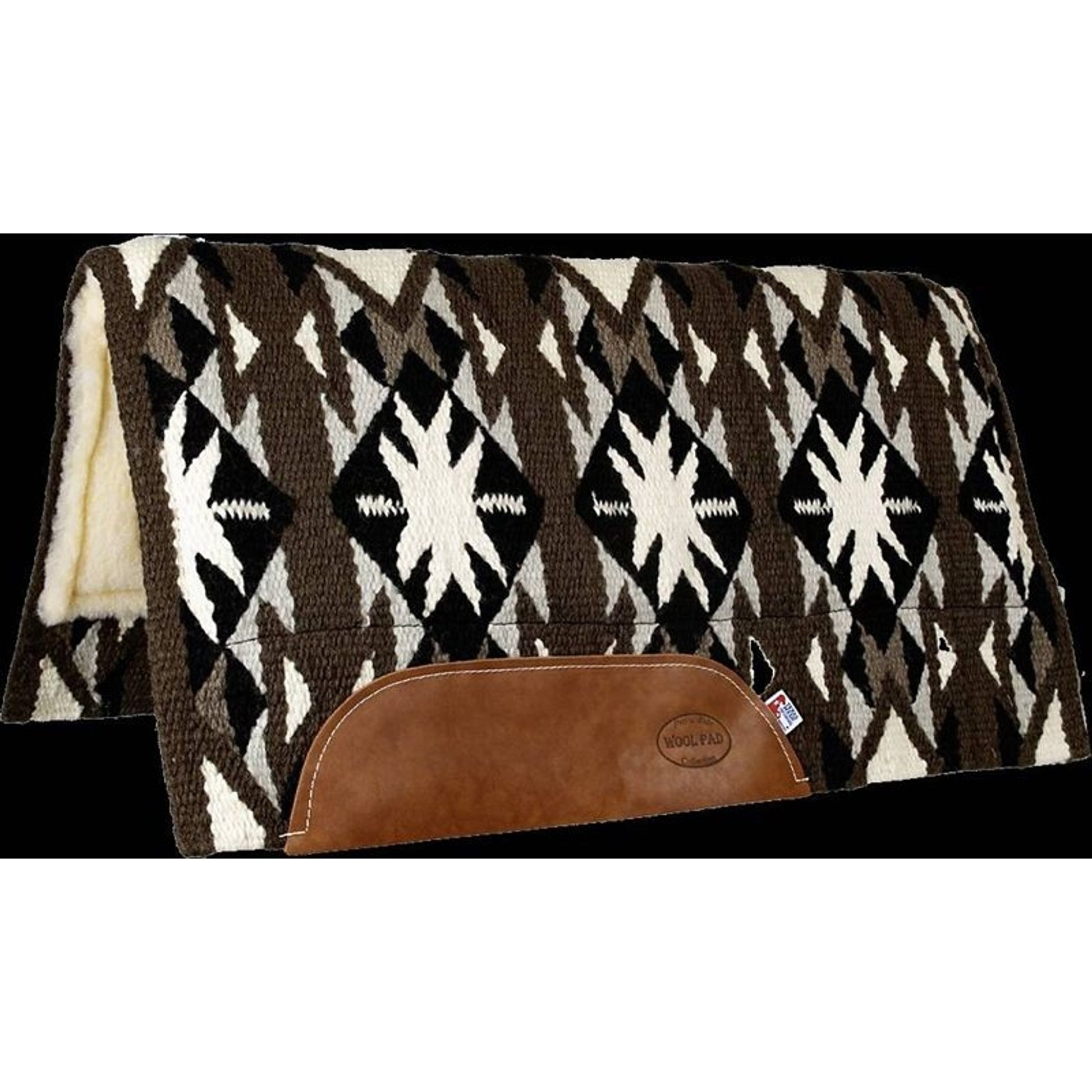 Mustang Tejas Tan Wool Felt Bottom Pad