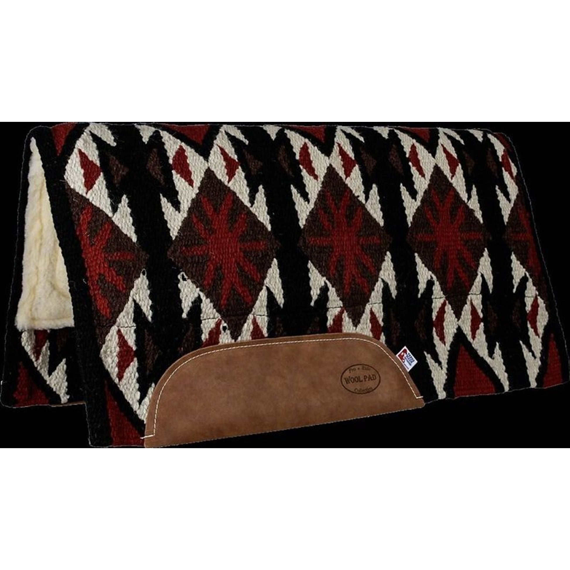 Mustang Tejas Tan Wool Felt Bottom Pad